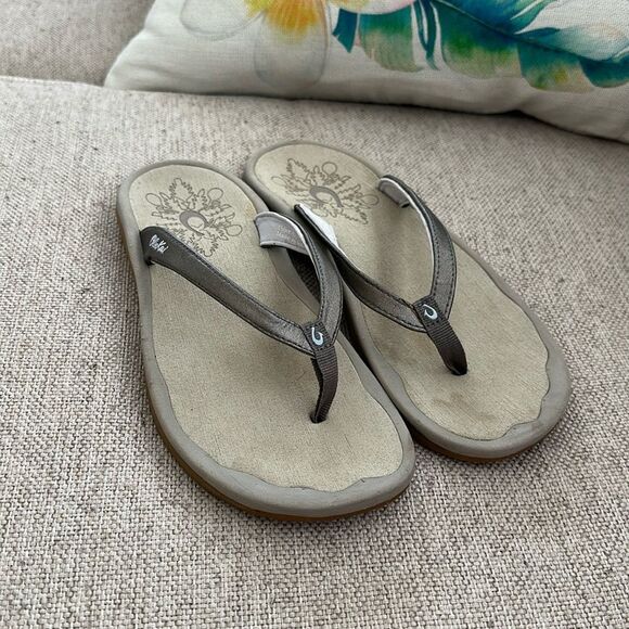 Olukai Amo Women's Flip Flop Sandals Y-Strap Thong - Picture 1 of 7